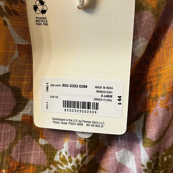 ANA Ginger Floral Dress in Yellow and Pink - Picture 3 of 4